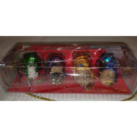 Charlie Brown Peanuts Christmas Jingle Buddies Bells 2006 Ornaments Snoopy Hangs - Picture 9 of 11